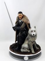 Game of Thrones - Statuette Diamond Gallery Diorama - Jon Snow & Ghost