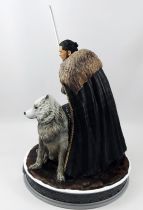 Game of Thrones - Statuette Diamond Gallery Diorama - Jon Snow & Ghost