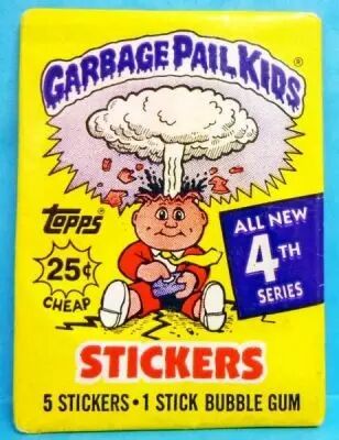 Garbage Pail Kids - Pochette de Cartes � Collectionner (Trading Cards Stickers) Topps 1986