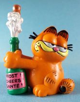 Garfield - Bully PVC Figure - Garfied with Bottle