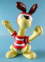 Garfield - Bully PVC Figure - Odie I Wuf You