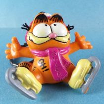 Garfield - Bully PVC Figure Key Chain - Garfield ice skater