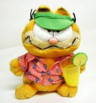 Garfield - Dakin & Co. Plush - Garfield with drink