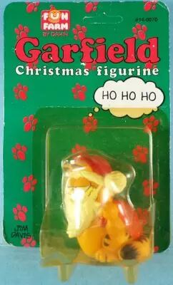 Garfield - Dakin PVC Figure - Christmas Garfield Mint on Card