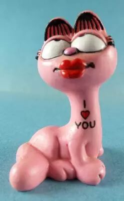 Garfield - Figurine PVC Bully - Arlene I Love You
