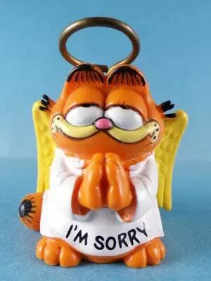 Garfield - Figurine PVC Bully - Garfield en Ange I\'m Sorry