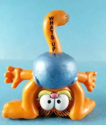 Garfield - Figurine PVC Bully - Garfield T�te entre les Jambes