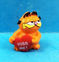 Garfield - Figurine PVC Bully - Mini-Garfield avec coeur