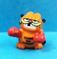 Garfield - Figurine PVC Bully - Mini-Garfield boxeur