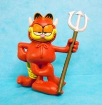 Garfield - Plastoy PVC Figure - Garfield as Devil
