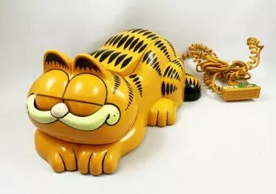 Garfield - T�l�phone - Garfield aux yeux mobiles