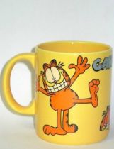 Garfield - Tropico - French yellow ceramic mug (Mint in box )