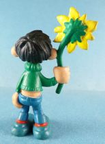 Gaston - Bully/Schleich PVC Figure - Gaston with Sunflower