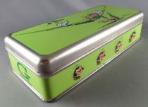 Gaston - Desobry Rectangular Tin Cookie Box - Gaston sleeping