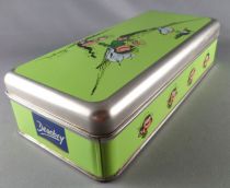 Gaston - Desobry Rectangular Tin Cookie Box - Gaston sleeping