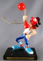Gaston - Plastoy Resin Figure - Bowling Cup-and-Ball Game
