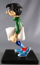 Gaston - Plastoy Resin Figure - Gaston with Alarm Clock & Pillow (Mint in Box)