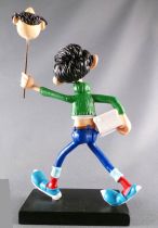 Gaston - Plastoy Resin Figure - Jivaro Head