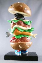 Gaston - Plastoy Resin Figure - Sandwich Board Man
