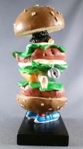 Gaston - Plastoy Resin Figure - Sandwich Board Man