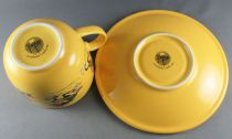 Gaston - Tropico Difusion - Ceramic Large Cup & Saucer