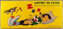 Gaston Lagaffe - Coffret 10 Fèves Porcelaine Brillante - Alcara 2013 Neuve Boite