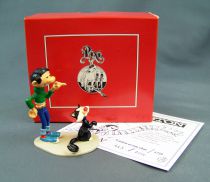 Gaston Lagaffe - Figurine de Pixi - Gaston et son chat (Ref.4739)