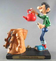 Gaston Lagaffe - Figurine Résine Plastoy - Chauffage Central