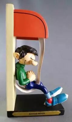 Gaston Lagaffe - Figurine R�sine Plastoy - Essuie-Main