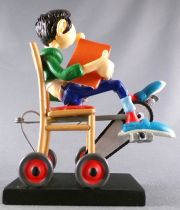 Gaston Lagaffe - Figurine Résine Plastoy - Gastomobile