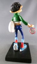 Gaston Lagaffe - Figurine Résine Plastoy - Gaston avec Réveil & Oreiller (Neuf en Boite)