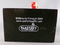 Gaston Lagaffe - Figurine Résine Plastoy - Gaston avec Réveil & Oreiller (Neuf en Boite)