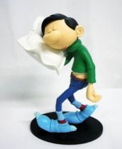 Gaston Lagaffe - Figurine Résine Plastoy - Gaston et son oreiller (neuf en boite)