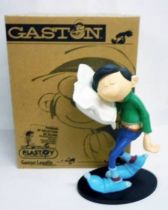 Gaston Lagaffe - Figurine Résine Plastoy - Gaston et son oreiller (neuf en boite)