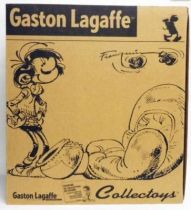 Gaston Lagaffe - Figurine Résine Plastoy - Gaston sur le gant de boxe (neuf en boite)