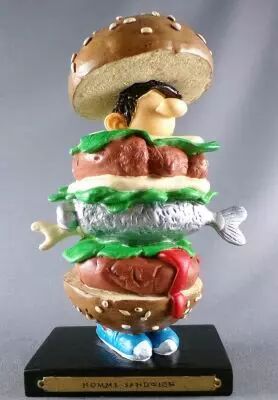 Gaston Lagaffe - Figurine R�sine Plastoy - Homme-Sandwich
