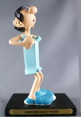 Gaston Lagaffe - Figurine R�sine Plastoy - Lessive Gastounu
