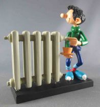 Gaston Lagaffe - Figurine Résine Plastoy - Radiateur à Café