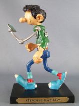 Gaston Lagaffe - Figurine Résine Plastoy - Rétroviseur à piéton