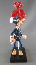 Gaston Lagaffe - Figurine Résine Plastoy - Sucette à Stationnement Brigadier-chef Joseph Longtarin