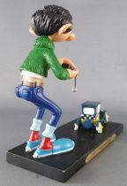 Gaston Lagaffe - Figurine Résine Plastoy - Taxi Radiocommandé