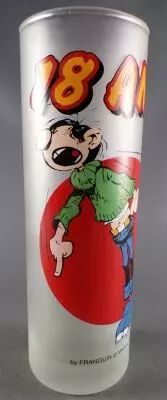 Gaston Lagaffe - Verre � Boire Tumbler Tropico Diffusion - 18 Ans J\'fais c\'que j\'veux