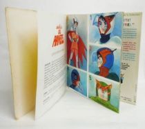 Gatchaman - 45t Record-Story book - Mini-LP Record : The Mystery of Changu - Ades/Le Petit Menestrel Records 1979