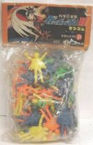 Gatchaman - mini rubber figures assortment