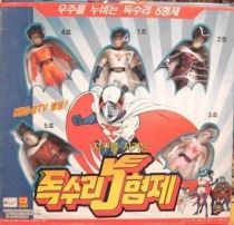 Gatchaman - Seoul Chemical - Set of 5 vinyl G Force figures