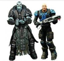 Gears of War - General Raam vs. Lt. Minh Young Kim - NECA Player Select figures