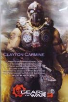 Gears of War 3 Série 1 - Clayton Carmine - Figurine Player Select NECA
