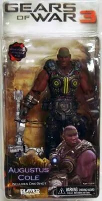 Gears of War 3 S�rie 2 - Augustus Cole - Figurine Player Select NECA