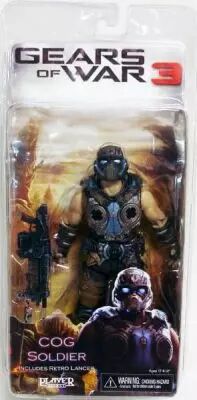 Gears of War 3 S�rie 3 - COG Soldier - Figurine Player Select NECA