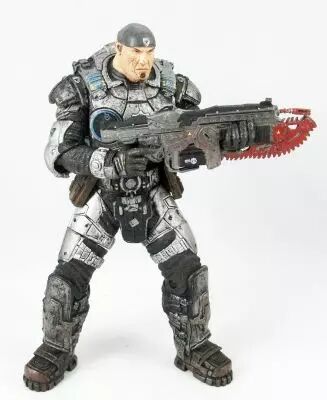 Gears of War S�rie 1 - Marcus Fenix - Figurine Player Select NECA (loose)
